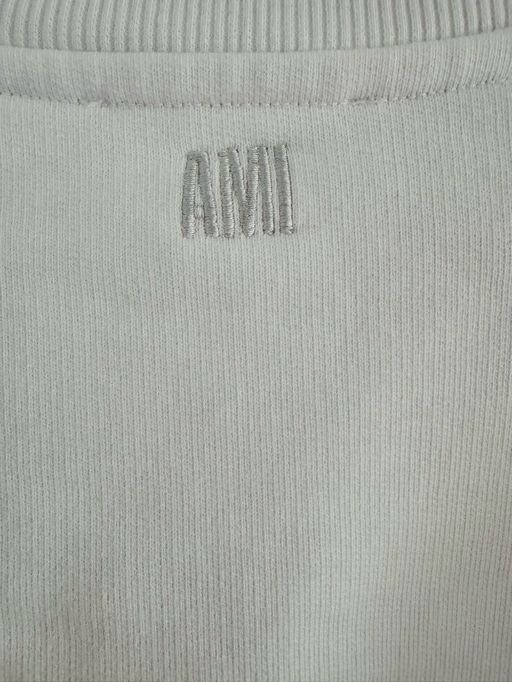 Ami Paris Logo Crewneck Sweatshirt, Unisex size XXXL - Picture 7 of 14